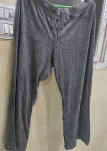 Gray Velvet Lounge Pants
