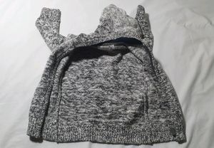 Imported Zipper Sweater For Kids With Hoody