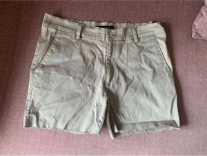 Casual Beige Shorts