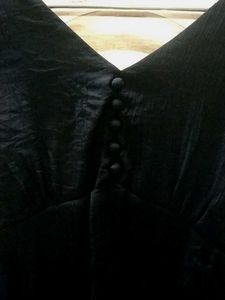 Little Black Velvet Dress