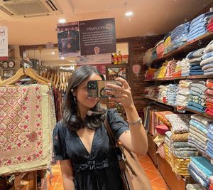 black dress