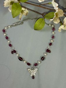 butterfly charm necklace