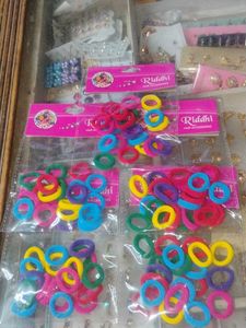 About 100 Pieces Colorful Hair Tie Set