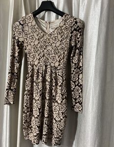 Elegant Lace Mini Dress