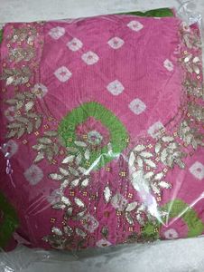 Rajasthanni bandhej suits