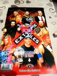 WWE Stickers Book