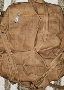 Brown Backpack