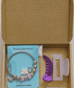 Charming Bracelet & Hair Accessories Set
