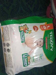 Teddy Easy Baby Diaper Pants - Large (28 Count)