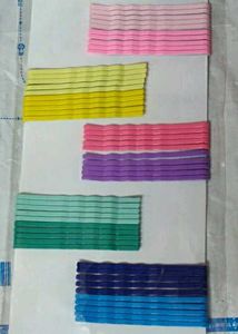 100 Pcs Color Hair Pin With Included Gifts