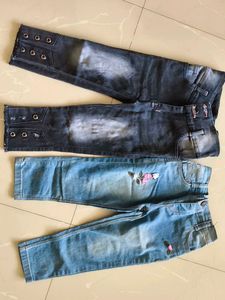 Combo Of 2 Girls Jeans