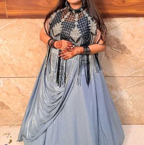 Gorgeous Lehenga Choli with cap