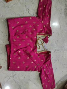 Back Open Blouse