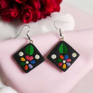 Unique Handmade Terracotta Jewelry Set
