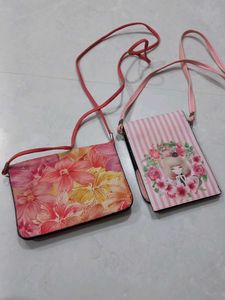 Cute Floral Crossbody Bags - Set of 2