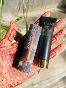 Combo Maybelline Lipstick , Lakme Primer