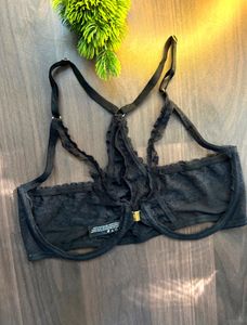 front open lace bra