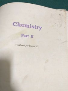 Old Ncert Chemistry Class 11 Part 2