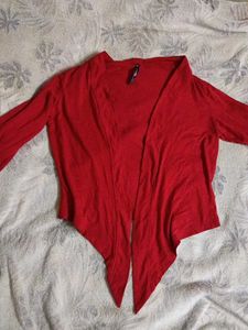 Y2k Red Knot Cropped Top