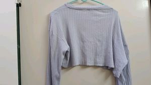 Lavender Crop Top