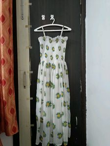 Cute Korean Aesthetic Floral Dress