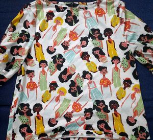 Max Graphic Print Top L