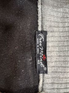 Argyle Patterned Knit Sweater