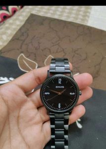 Sonata All Black Classic Watch
