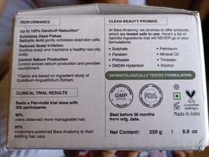 Bare Anatomy Anti - Dandruff Mask