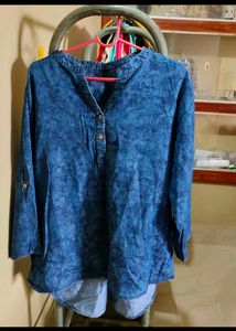 Beautiful 😍 Navy Blue 💙 Colour Top