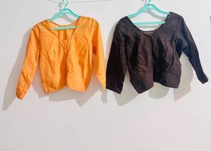2 Tow Blouses. Blouses Combo Offer. Combo Blouses
