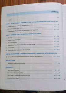 Class 12 Economics Textbook- Indian Economic Development By Sandeep Garg