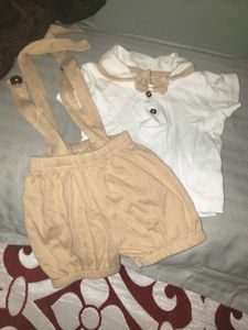 Baby Outfit: Shirt &amp; Shorts Set