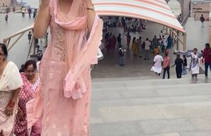 Pink Embroidered Salwar Kameez