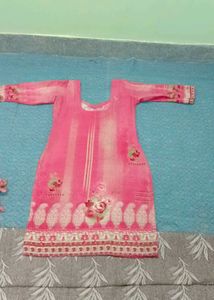 Warm Kurti Set With Stall Long