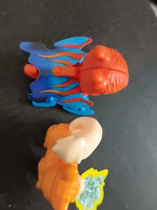 Cute Toy Figures - Squirrel &amp; Dragon