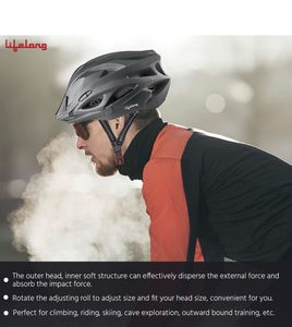Lifelong Adjustable Cycling Helmet With Detachable