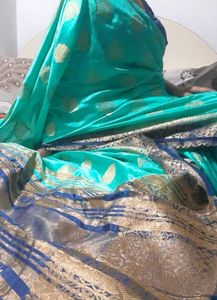 Beautiful Saree 🦚 + Blouse
