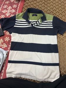 Striped Polo T-Shirt