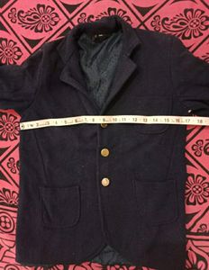 unisex blue school blazer