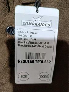 Men's Brown Mandarin Collar Kurta