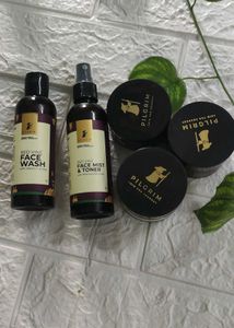 Pilgrim Face Wash, Mist & Toner Set