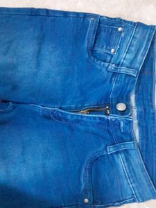 Dark Blue Denim Jeans