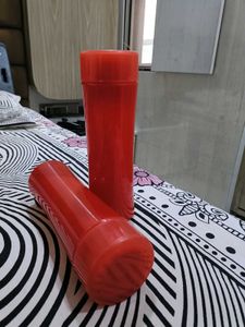 Red Water Bottles (Set of 2)
