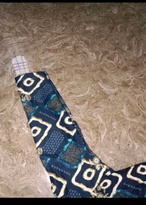 Stylish Blue Printed Kurta