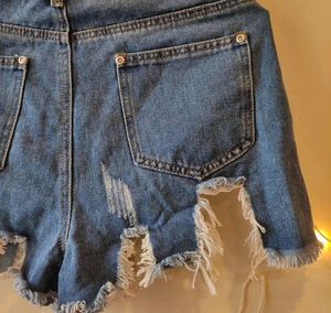 Pretty Little Thing Tattered/Ripped Shorts