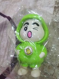 Cute Green hoodie shinchan Keychain💚