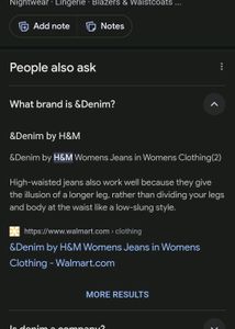 Washed Grey H&amp;M Jeans