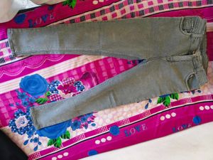 Gray Denim Jeans