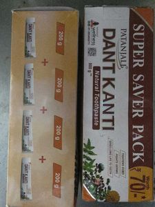 Patanjali Dant Kanti Toothpaste Super Saver Pack